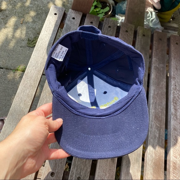 New vintage 80s Baseball cap dad hat construction deadstock - Picture 7 of 8